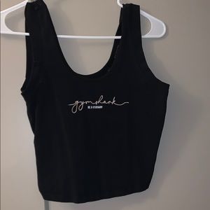 Gymshark crop top
